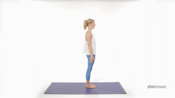 BF Standing Backbend Pose